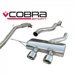 VW27d Cobra Sport Volkswagen VW Golf R MK6 (5K) 2009-12 Turbo Back Package (with De-Cat / Non-Resonated), Cobra Sport, VW27d